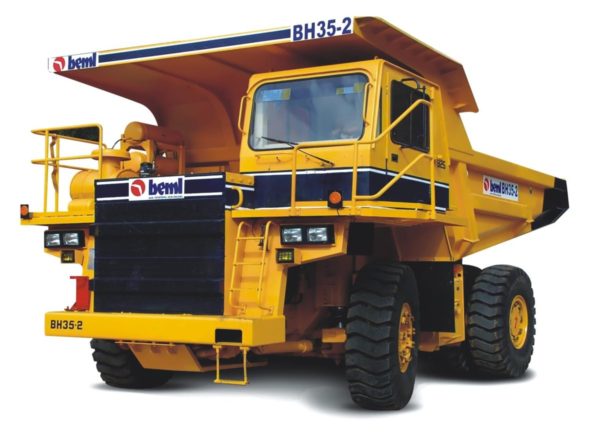 Строительная техника Карьерные самосвалы Beml BH35-2