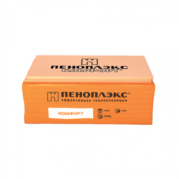 Экструдированный пенополистирол Penoplex Comfort 50x585x1185 мм