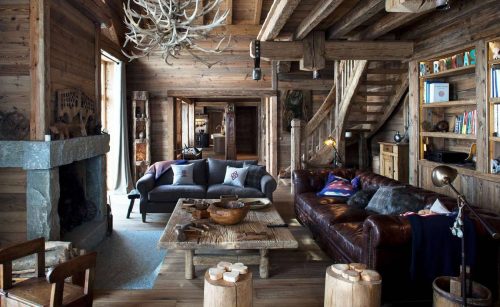 Рустик: природа в домашнем интерьере